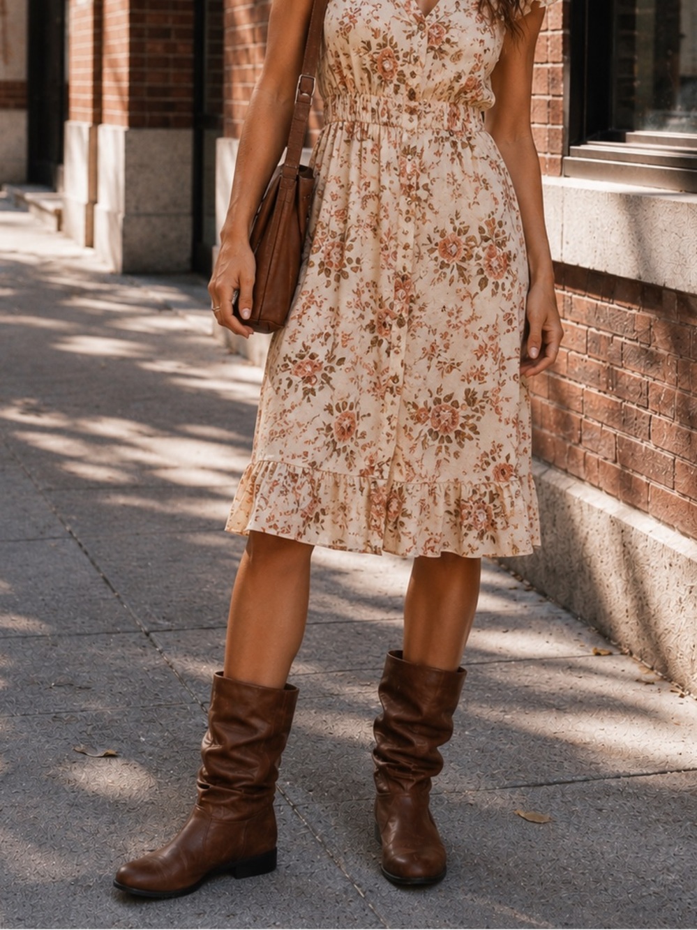 Liz and Co. leather slouch boots